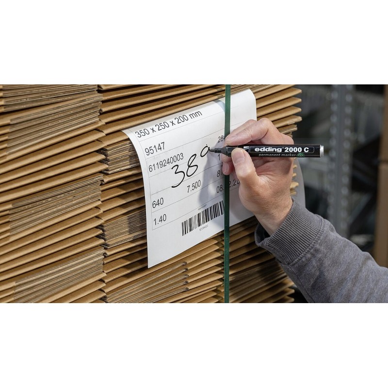 MARQUEUR PERMANENT E- 2000 C - Noir