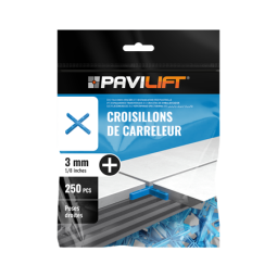 SACHET DE 250 CROISILLONS - 3mm