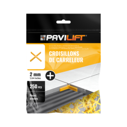 SACHET DE 250 CROISILLONS - 2mm