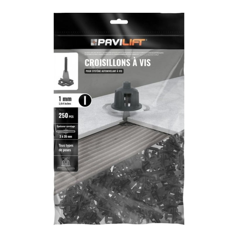 croisillons à vis pavilift