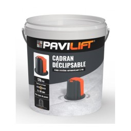 SEAU DE 120 CADRANS DECLIPSABLES 4 A 22 MM