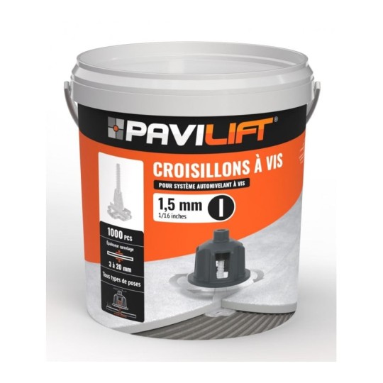 PAVILIFT SEAU DE 1000 CROISILLONS AUTONIVELANTS A VIS