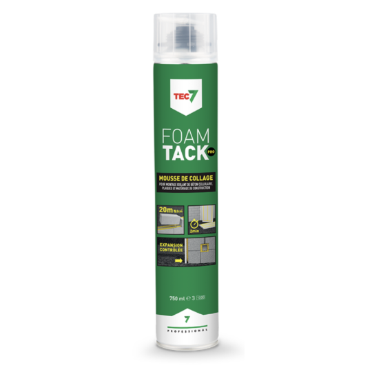 FOAMTACK PRO 750ML - MOUSSE DE CONSTRUCTION