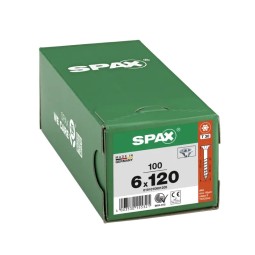 SPAX WIROX TX 6x120 - Boite de 100