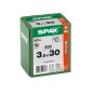 SPAX WIROX TX 3,5x30 - Boite de 200
