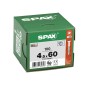 SPAX WIROX TX 4,5x60 - Boite de 100