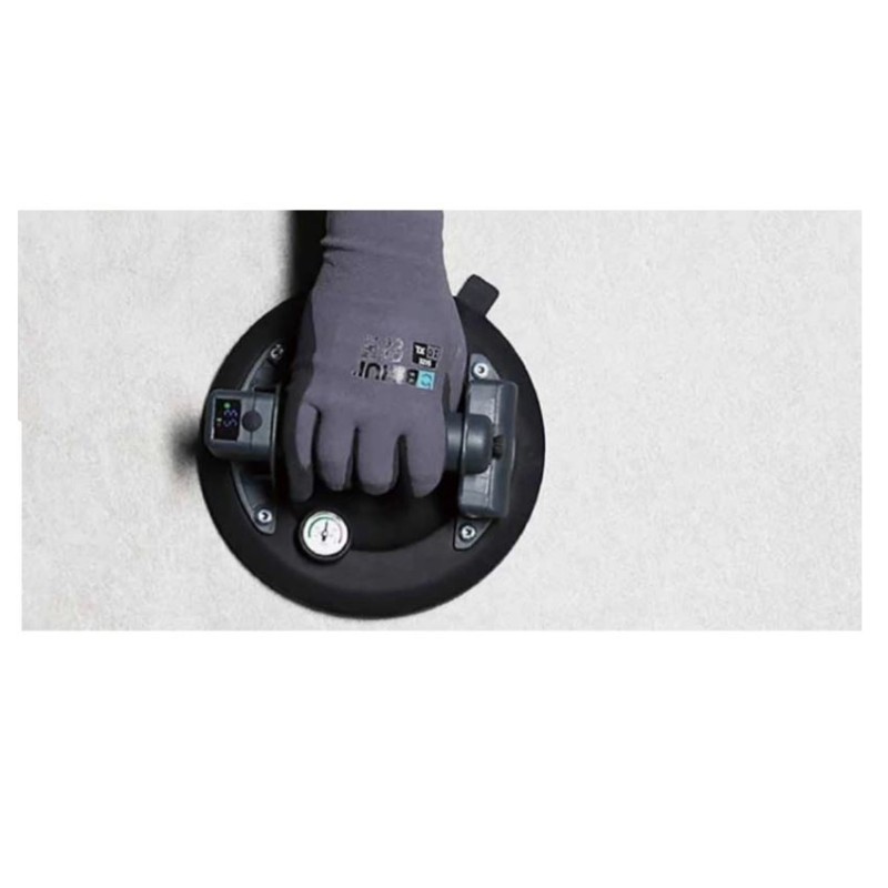 VENTOUSE A MAIN ELECTRIQUE AVEC MANOMETRE + BATTERIE 4000AH