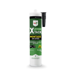 X-TACK NOIR CARTOUCHE 290 ML - MS POLYMÈRE