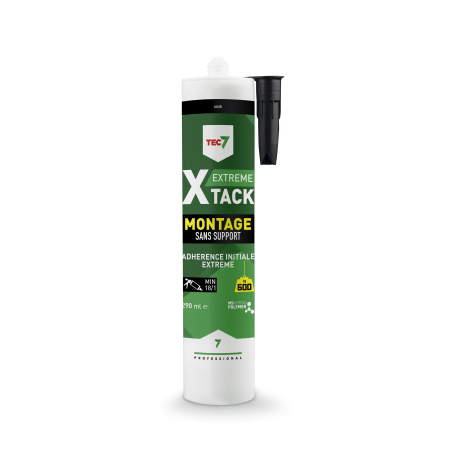 X-TACK NOIR CARTOUCHE 290 ML - MS POLYMÈRE