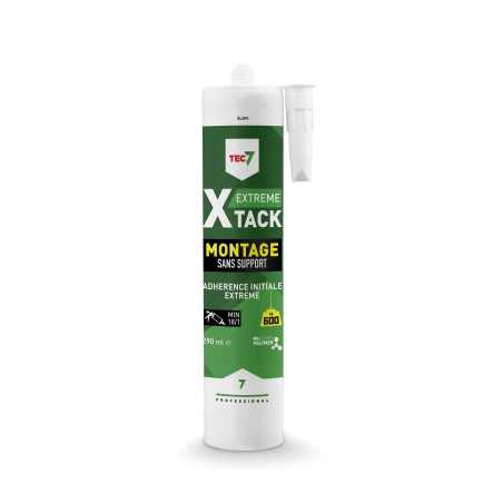 X-TACK BLANC CARTOUCHE 290 ML - MS POLYMÈRE