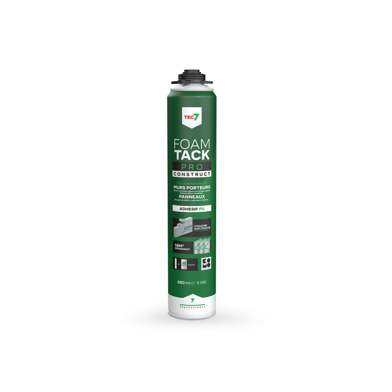 FOAMTACK PRO CONSTRUCT 750ML - MOUSSE DE CONSTRUCTION