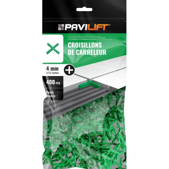 SACHET DE 400 CROISILLONS - 4mm
