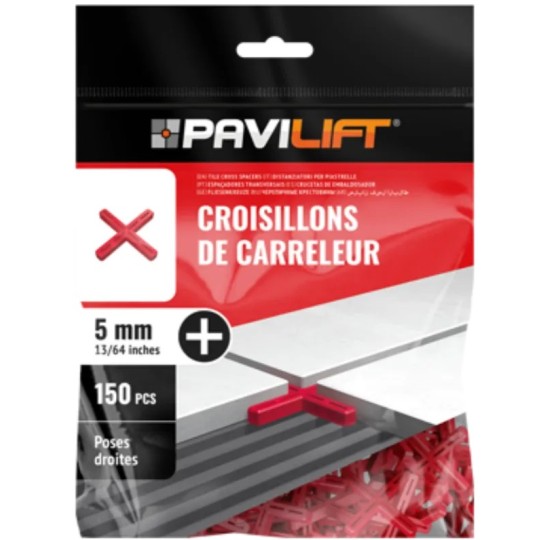 SACHET DE 150 CROISILLONS - 5mm