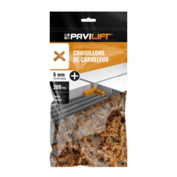 SACHET DE 200 CROISILLONS - 6mm