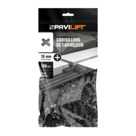 SACHET DE 100 CROISILLONS - 10mm