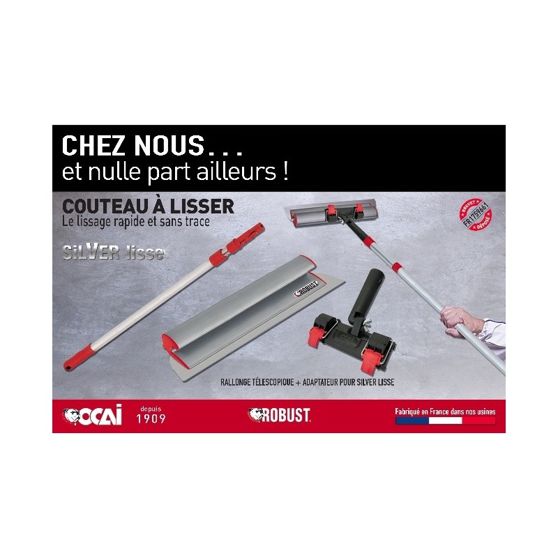ADAPTATEUR COUTEAU SILVER LISSE