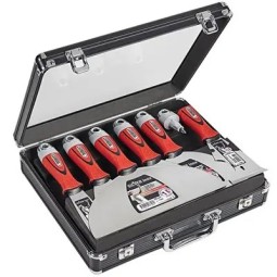 MALETTE 6 COUTEAUX INOX