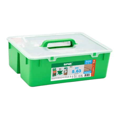 SPAX GREEN BOX RESINEUX 5x63