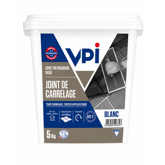 V650 JOINT FIN PREMIUM 5KG BLANC