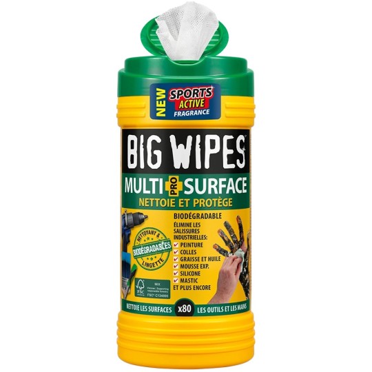 LINGETTES MULTI-SURFACES - X80