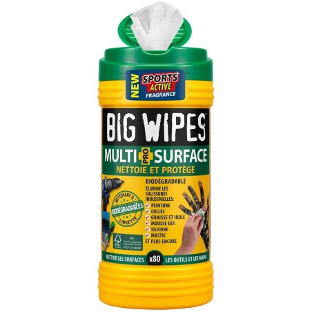 LINGETTES MULTI-SURFACES - X80