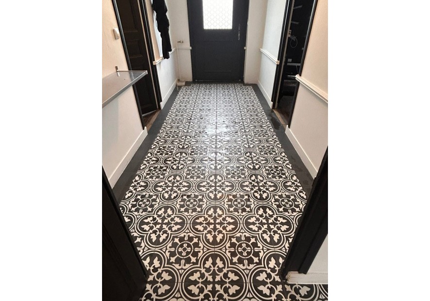 Une belle entrée de maison